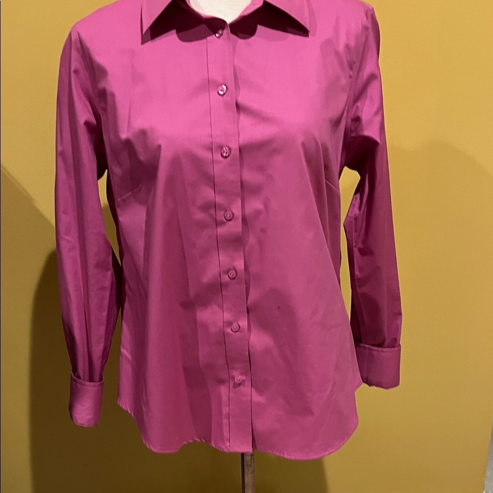 Pink Button-Up Shirt